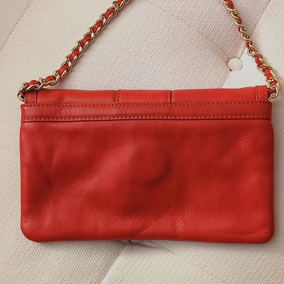 Tory Burch long strap clutch